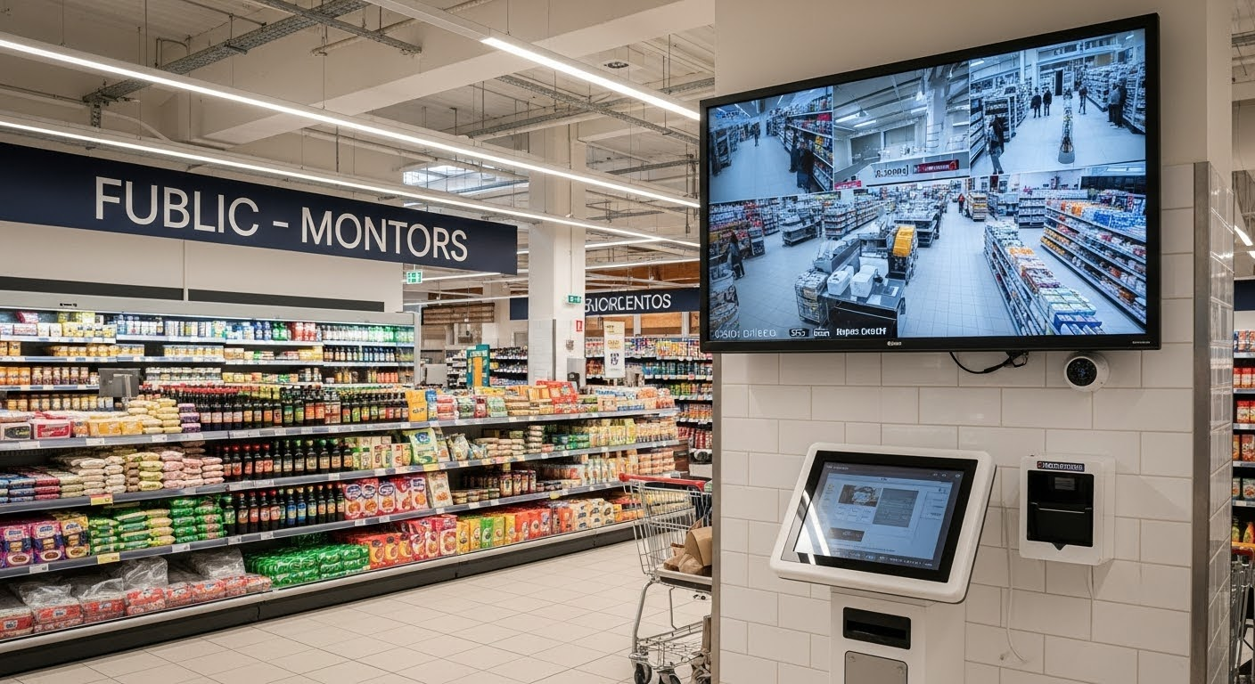 מסכי פלזמה (Public View Monitors) בחנויות – מיתוס או פתרון אפקטיבי?